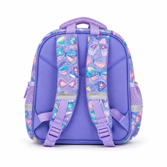 Kids Butterfly Printed Lunch Bag – Purple