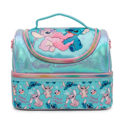Stitch & Angel Kids Lunch Bag – Turquoise Shimmer