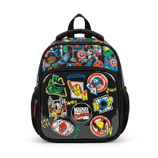 Marvel Superhero Kids Lunch Bag – Black