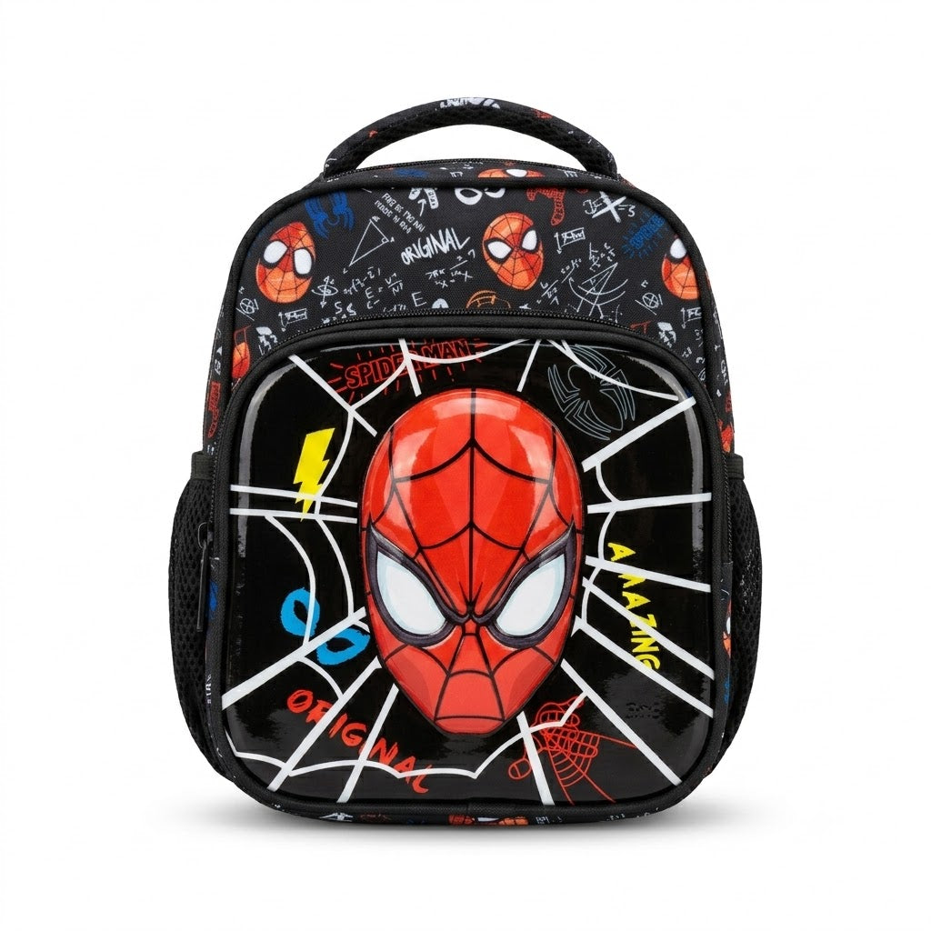 Spider-Man Kids Lunch Bag – Black & Red