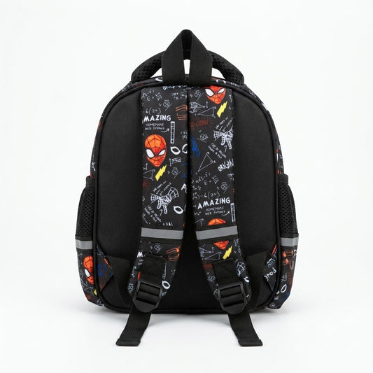 Spider-Man Kids Lunch Bag – Black & Red