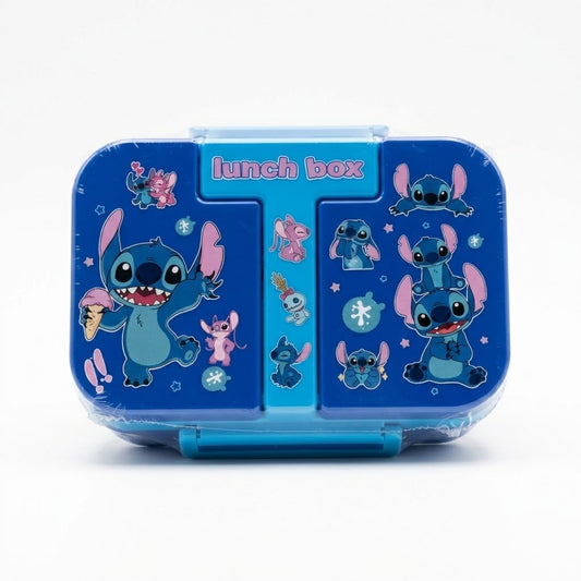 Kids Blue Character Lunch Box – Printed School Lunch Box with Handle