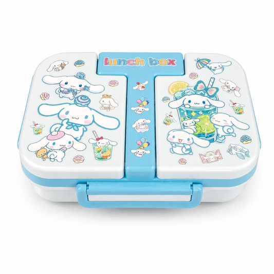 Kids Character Lunch Box KH56 – Blue & White Printed Lunch Box