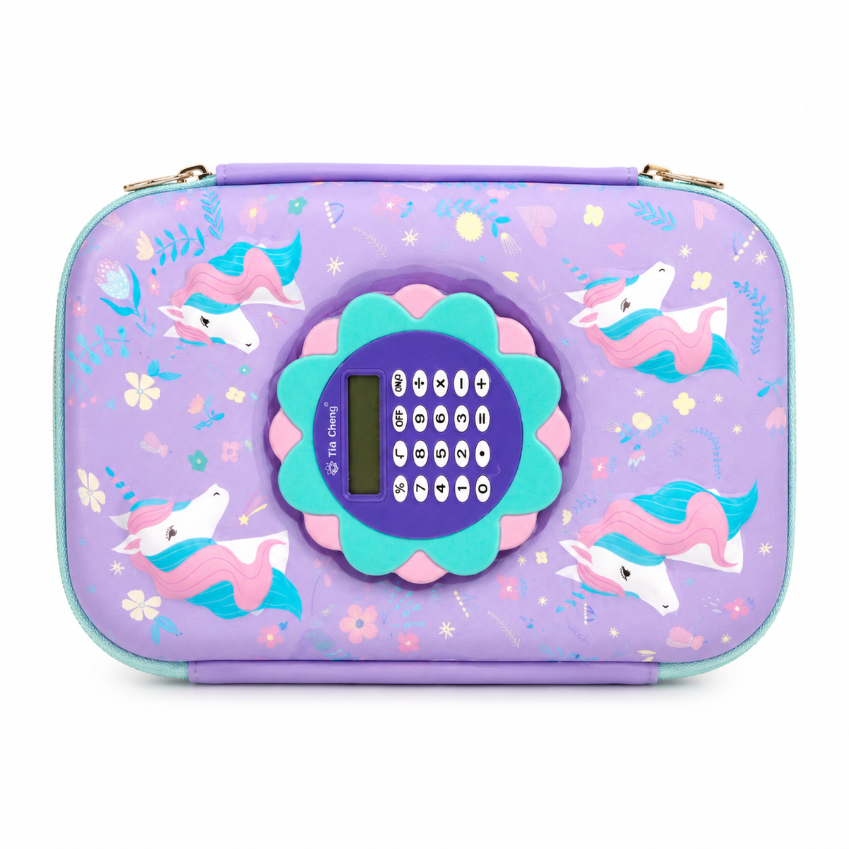 Assorted Kids 3D Calculator Pencil Pouch