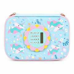 Assorted Kids 3D Calculator Pencil Pouch