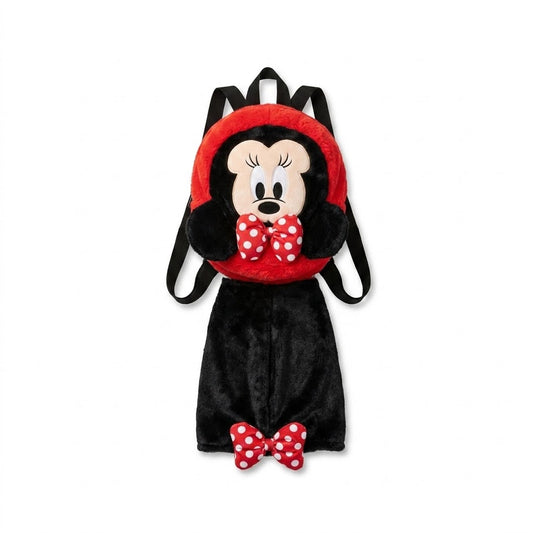 Stuff Bag Hoody – Red & Black Plush Character Backpack for Kids