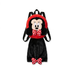 Stuff Bag Hoody – Red & Black Plush Character Backpack for Kids