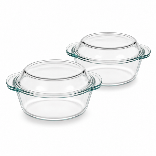 Round Casserole with Cover – 1.5 Litres