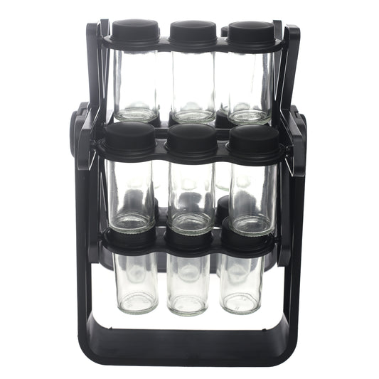 Spice Rack F-57 – Jar Rotating Spice Organizer