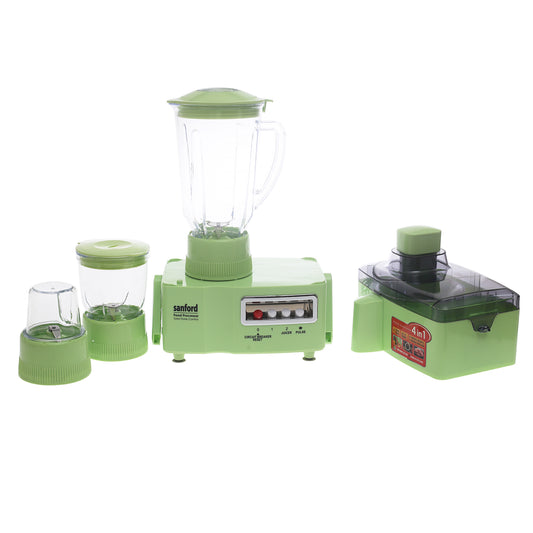 Sanford 4-in-1 Food Processor & Juicer Set – Blender, Grinder, Chopper & Juicer