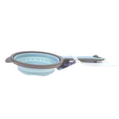 Silicone Foldining Colander DH2111-BLUE