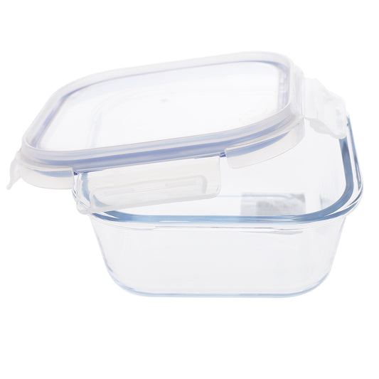 Glass Food Storage Bowl 800ml – Airtight & Leakproof Container