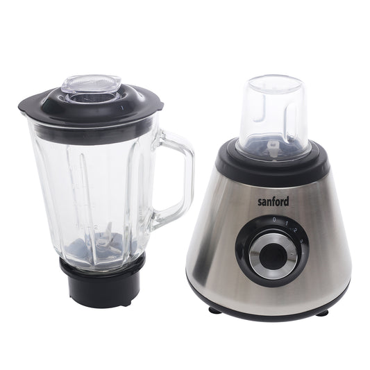 Sanford 2-in-1 Blender with Grinder – Stainless Steel