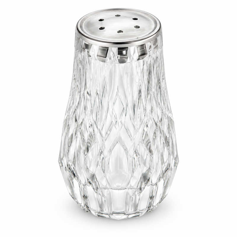 1 Pc Acrylic Salt Bottle | Elegant Transparent Kitchen Storage Jar