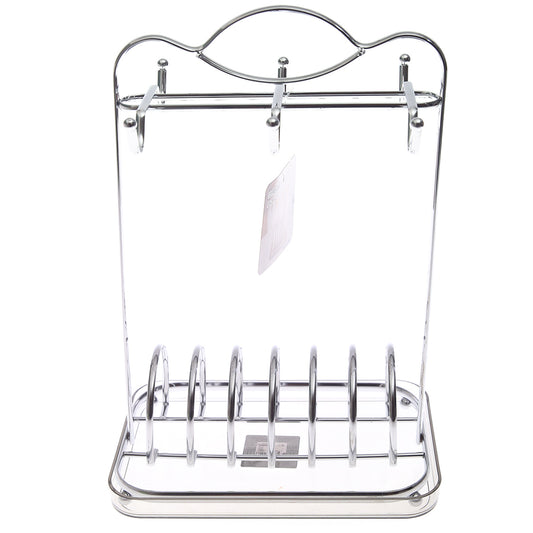 Metal Cup & Saucer Holder Stand – 24-10