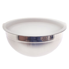 Stainless Steel Mixing Bowl with Lid – Extra Large (50-9)