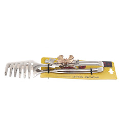 Silver Flower Design Serving Tong – 4-4