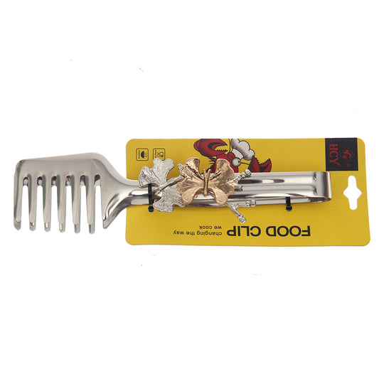 Silver Flower Design Serving Tong – 4-4