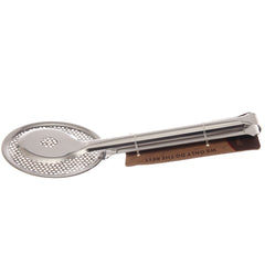 Stainless Steel Multi-Use Kitchen Tongs with Slotted & Serrated Head – Silver 11.6″