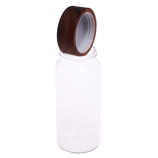 Medium Glass Jar with Wooden Lid – GPG65150