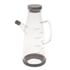 1 Litre Glass Oil Bottle with Handle and Spout