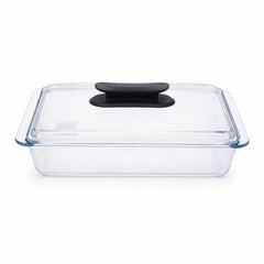 Glass Fresh Keeping Box 1.7L – Airtight Food Storage Container for Kitchen & Refrigerator - Habitt