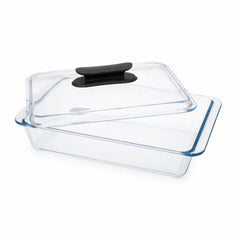 Glass Fresh Keeping Box 2.8L – Large Airtight Food Storage Container for Kitchen & Refrigerator - Habitt