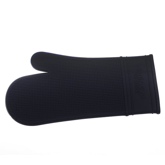 Large Heat-Resistant Silicone Oven Glove – Non-Slip Kitchen Cooking & Baking Mitt
