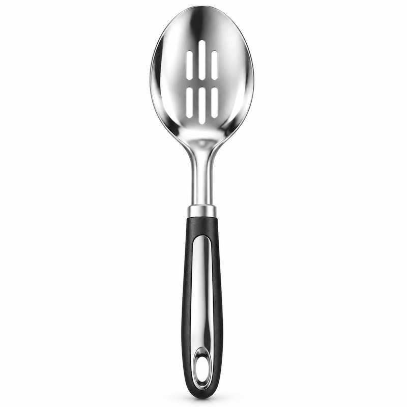 Stainless Steel Large Slotted Spoon – Assorted