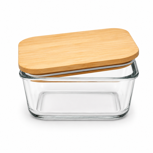 Square Glass Storage Box | Habitt