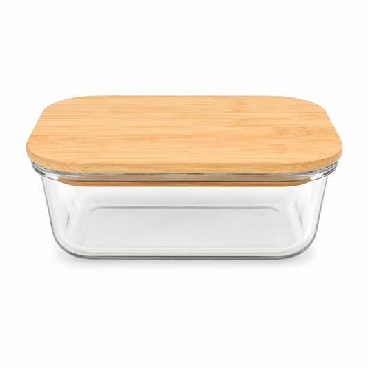 Square Glass Storage Box | Habitt