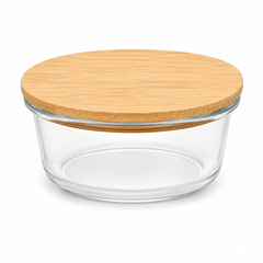 Round Glass Storage Box | Habitt