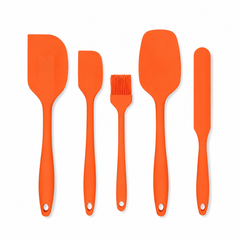 6-Piece Silicone Kitchen Spoon Set | Habitt