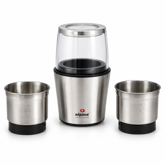 Stainless Steel Dry & Wet Grinder 200W | Habitt
