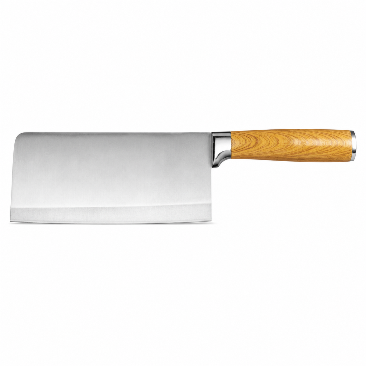 Wooden Handle Knife Chopper – Heavy-Duty Stainless Steel Kitchen Cleaver