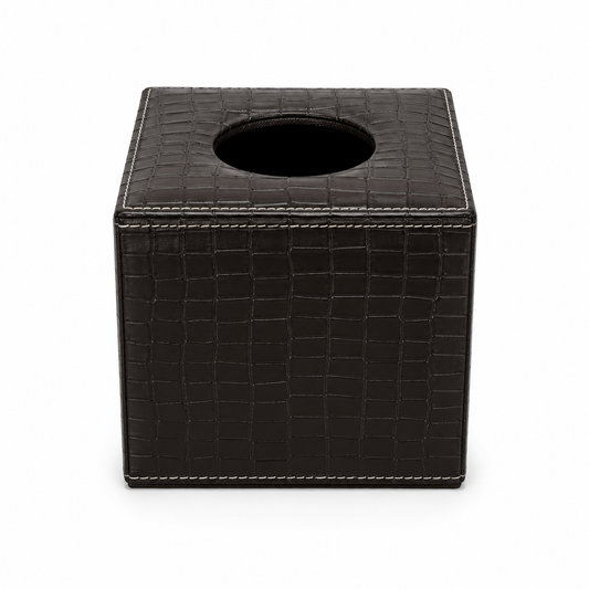 Homey PU Leather Tissue Roll Holder