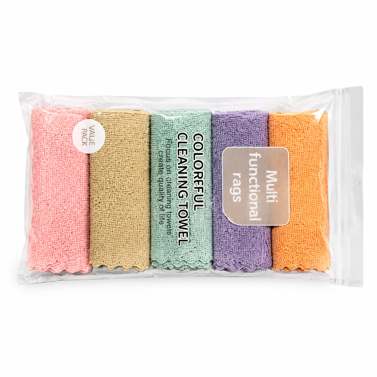 Kitchen Cleaning Cloth Set – 5 Pieces