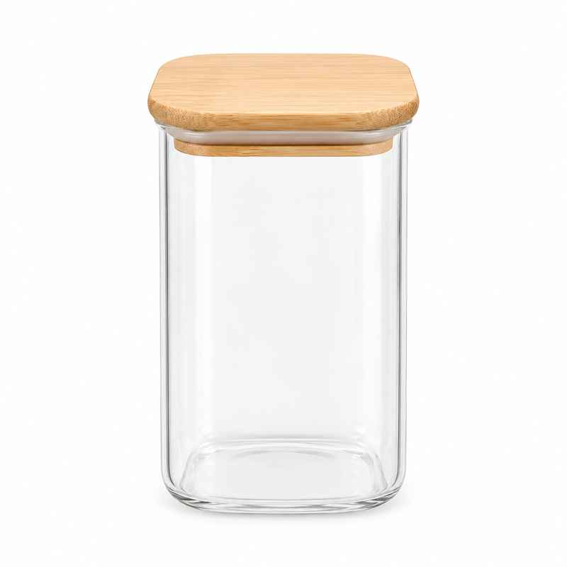 Single Jar with Wooden Cap | Habitt