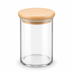 Single Jar with Wooden Cap | Habitt