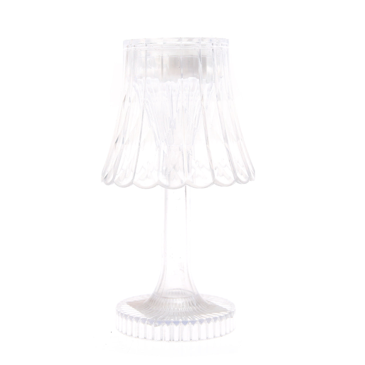 Mini LED Table Lamp – Transparent (6-Inch Height, FY-03)