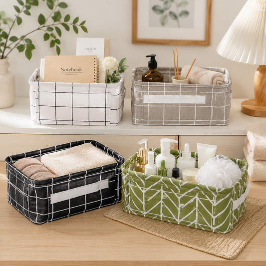 Mini Cloth Basket (Assorted)