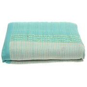 Green Textured Bed Cover – 94x102" | Soft & Stylish King Size Cover - Habitt