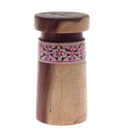 Candle stand Medium Wood UC # 014