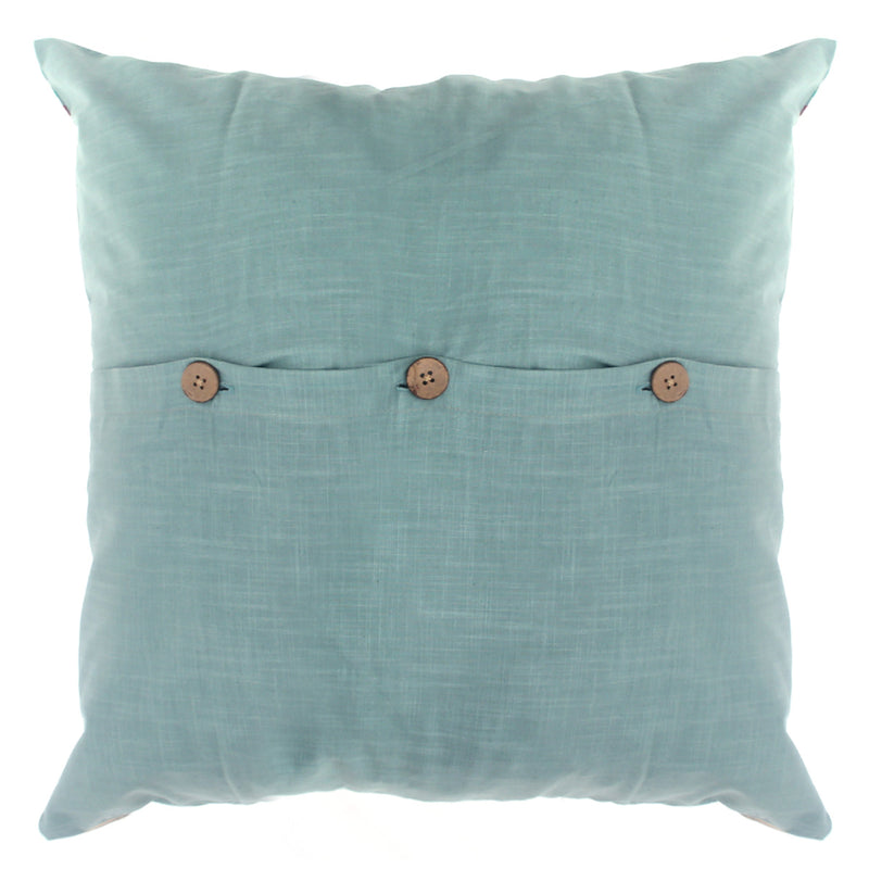 Mehr Floral Cotton Cushion Cover – 20x20 Inch Decorative Square Throw Pillow Case - Habitt
