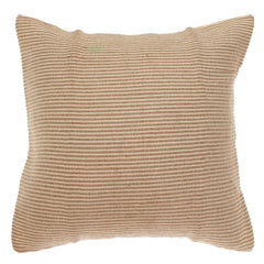Beige Textured Web Cushion Cover – 20 x 20 Inch