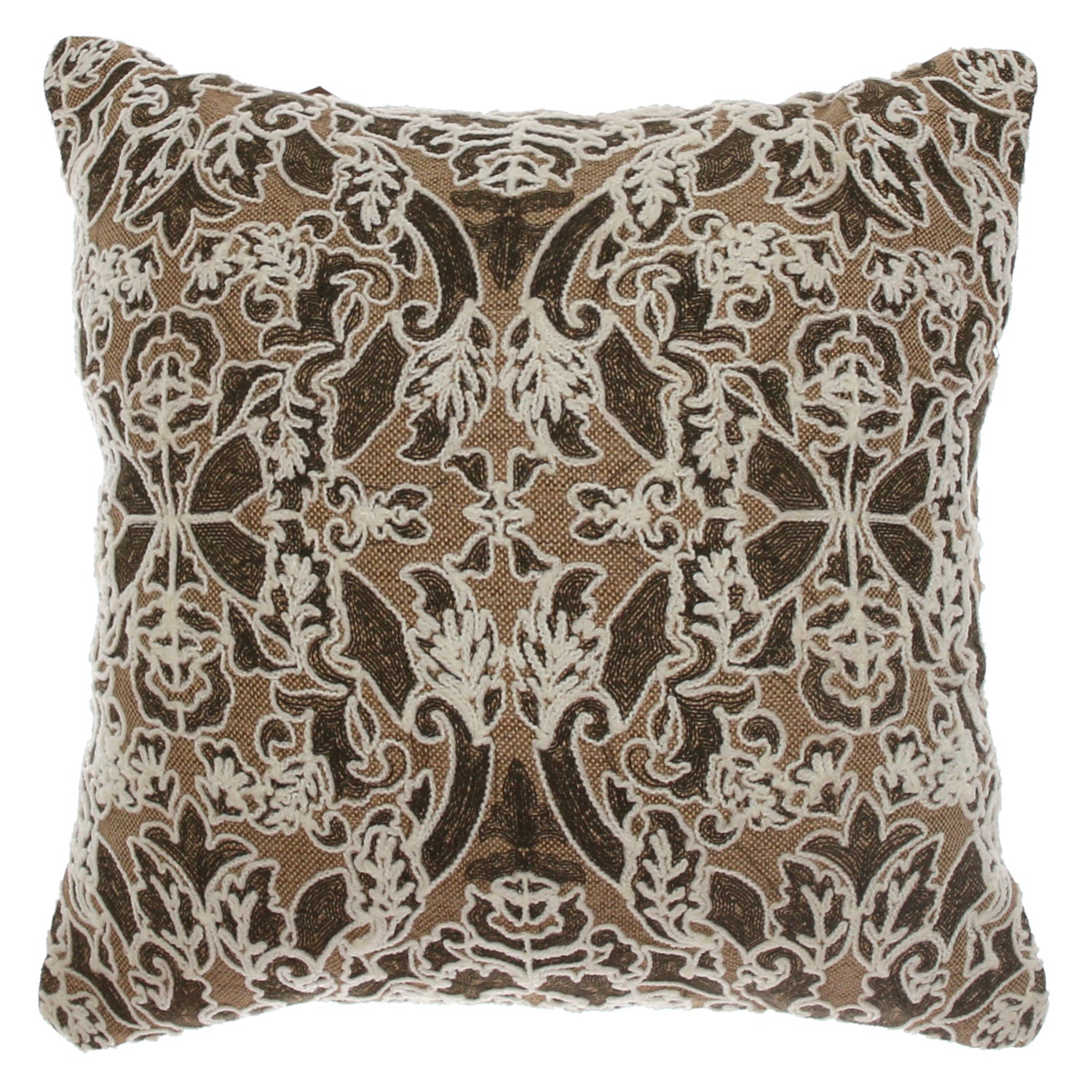 Deep Roots Decorative Cushion Cover – 16 x 16 Inch - Habitt