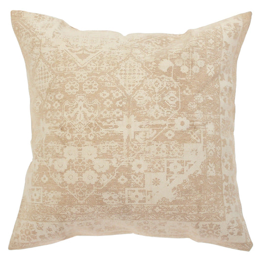 Linen Patterned Cushion Cover – 18 x 18 Inch
