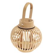 Handcrafted Hanging Lantern – Natural Bamboo Design - Habitt