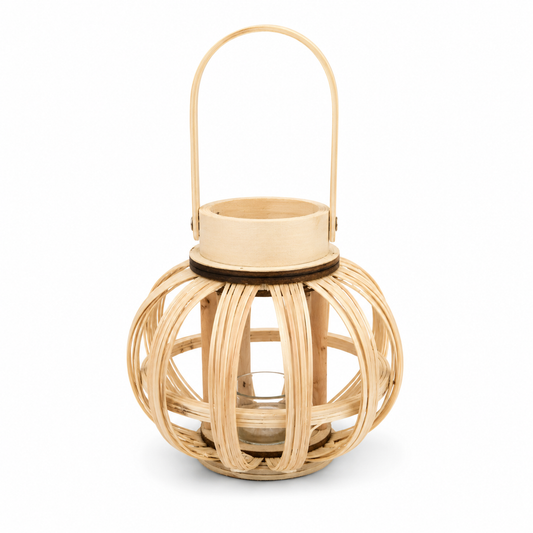 Hanging Lantern – Natural 7 Inch