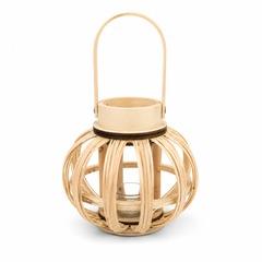 Hanging Lantern – Natural 7 Inch
